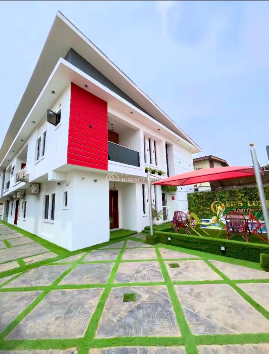 Spacious and Serene 3/2 All En Suite Bedroom Apartment, Off Toyin Street Can Be Accessed From Allen Avenue, Ikeja, Lagos, Flat / Apartment Short Let