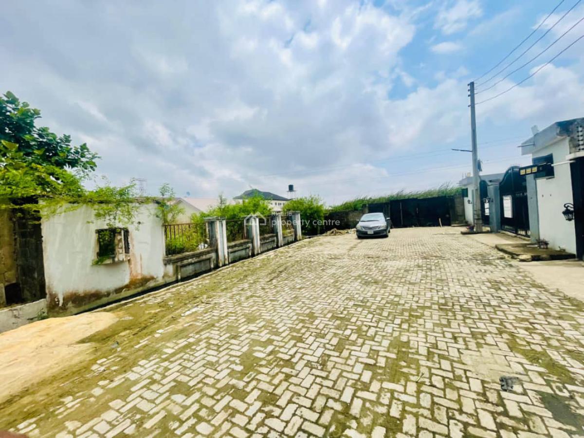 a Full Plot of Dry Land Measured at 808sq Fenced with Gatem, Thomas Estate Ajah, Ajah, Lagos, Residential Land for Sale
