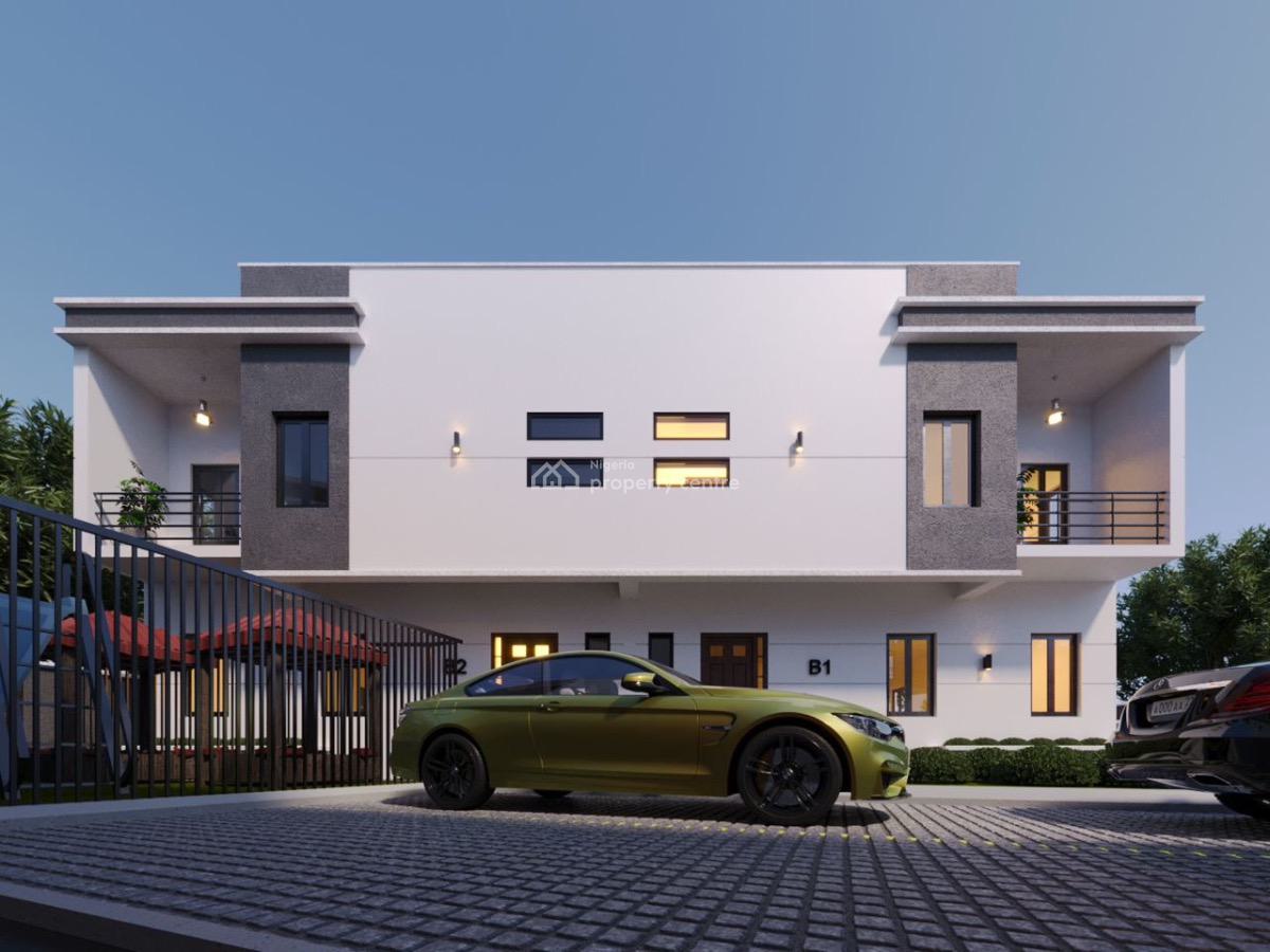 Off Plan 3 Bedroom Terraced Duplex with Bq, Own a Duplex with 6 Months Payment Plan with No Interest in Ajah, Ajah, Lagos, Terraced Duplex for Sale