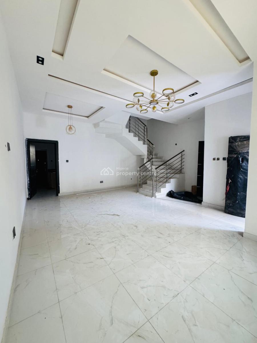 Exquisitely Built 4 Bedroom Terrace Duplex with a Room Bq in a Secured, Secured Estate|tarred Road|bq, Olowora, Magodo, Lagos, Terraced Duplex for Sale