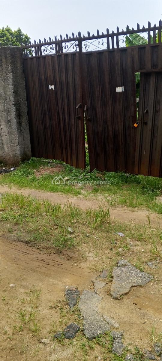 1 Plot of Land, Fence with Gate, Shell Cooperative, Eneka, Port Harcourt, Rivers, Residential Land for Sale