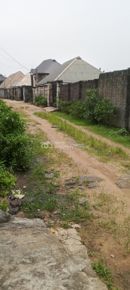 1 Plot of Land, Fence with Gate, Shell Cooperative, Eneka, Port Harcourt, Rivers, Residential Land for Sale