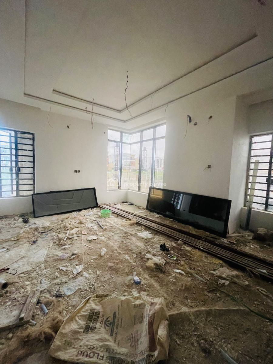 Nicely Built 4 Bedroom Detached Duplex Plus Gym and Rooftop, Luxurious Home with Gym Room, Rooftop Terrace, Bq in a Secured Estate, Surulere, Lagos, Detached Duplex for Sale