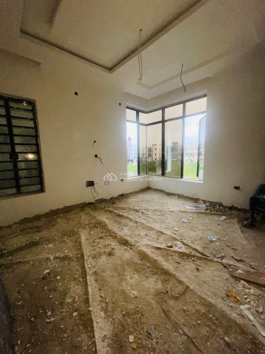 Nicely Built 4 Bedroom Detached Duplex Plus Gym and Rooftop, Luxurious Home with Gym Room, Rooftop Terrace, Bq in a Secured Estate, Surulere, Lagos, Detached Duplex for Sale