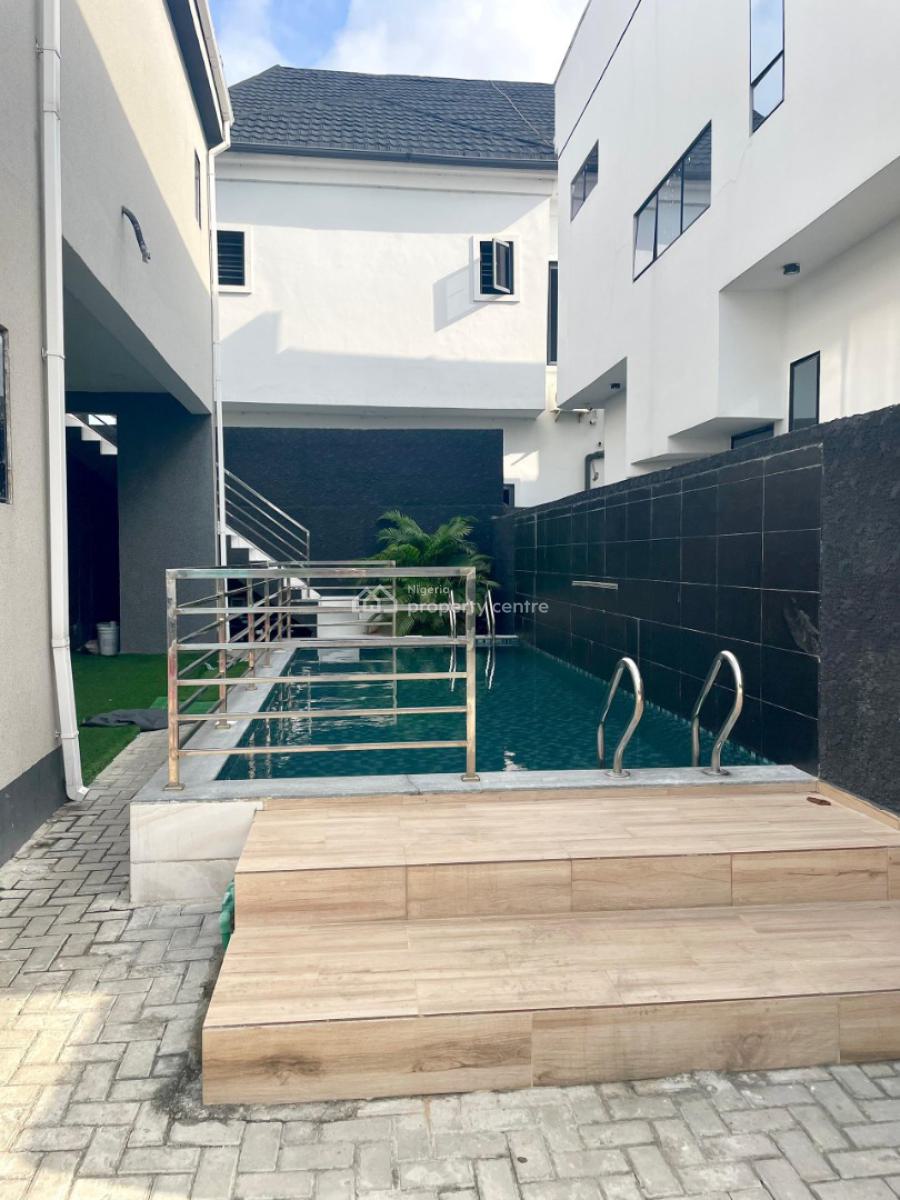 4bedroom Fully-detached Duplex with Bq , Swimming Pool & Gym, Orchid Road, Lekki, Lagos, Detached Duplex for Sale