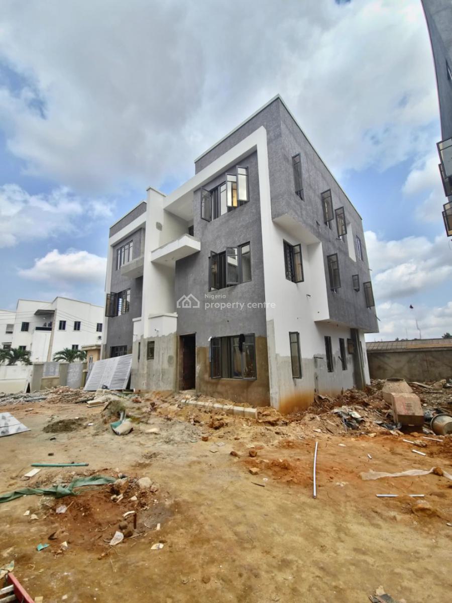 Modern 4-bedroom Semi-detached Duplex with Bq., Maryland, Lagos, Semi-detached Duplex for Sale