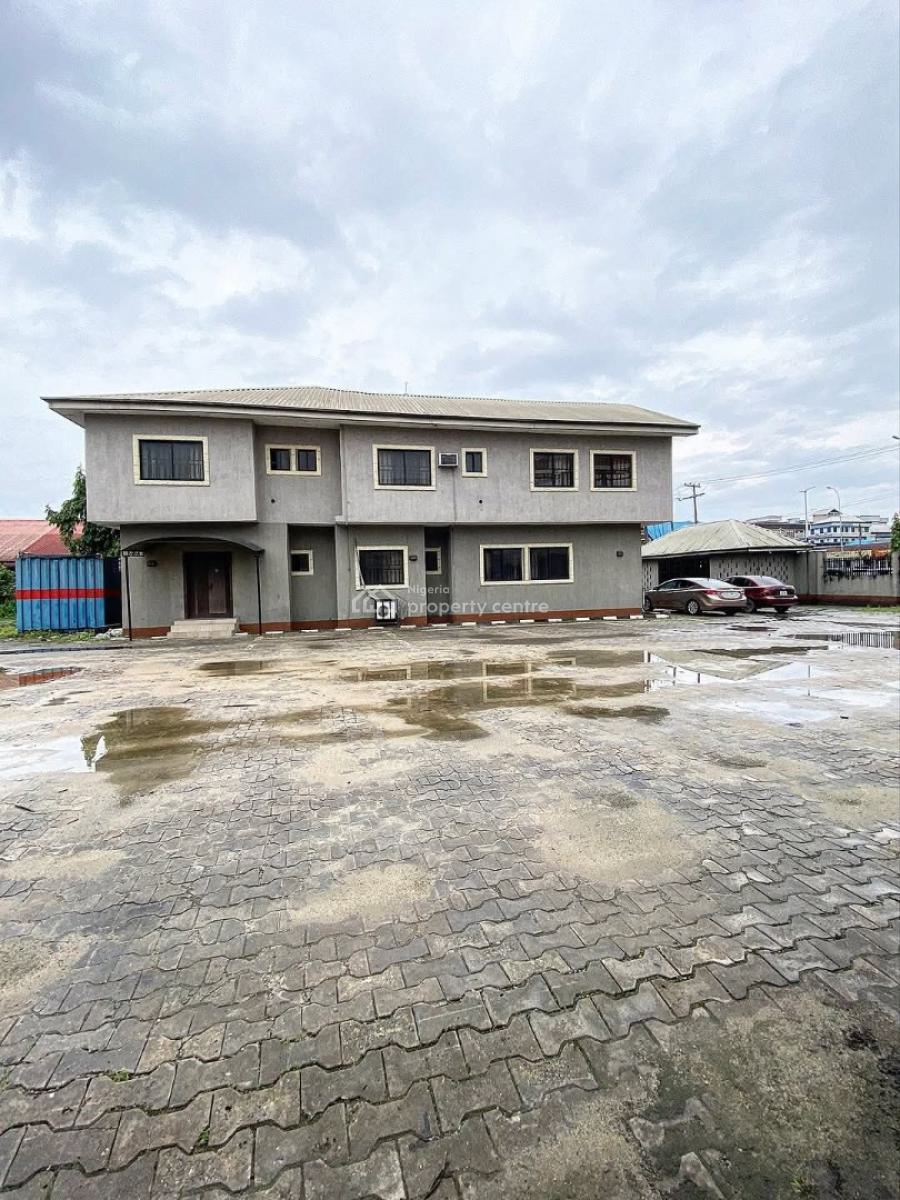 Prime Commercial Yard with Warehouse & Office Complex, Stadium Road, Port Harcourt, Rivers, Warehouse for Sale