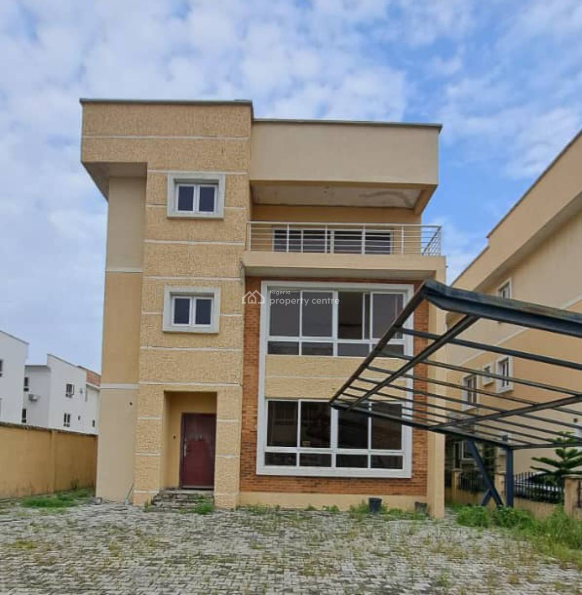 6 Bedroom Fully Detached Duplex with Bq, Western Foreshore Estate, Osapa, Lekki, Lagos, Detached Duplex for Sale