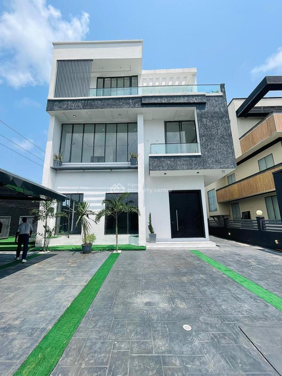 ️ *marvelously Carved Luxury 5 Bed Detached Duplex with Home Elevator, Osapa London Lekki, Osapa, Lekki, Lagos, Detached Duplex for Sale