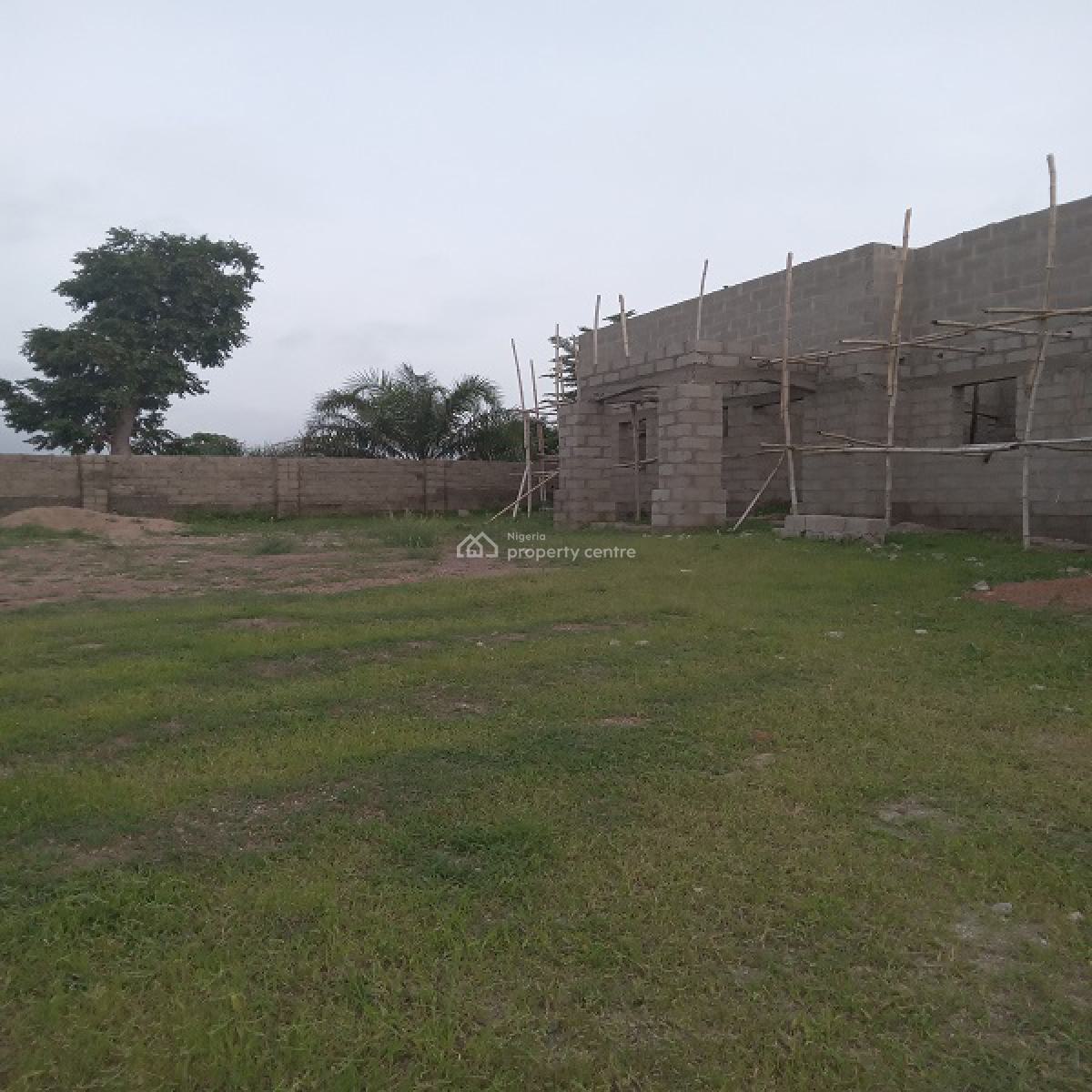 Tastefull Twin 2 Bedrooms Bungalow Carcass, Masaka District, Keffi, Nasarawa, House for Sale