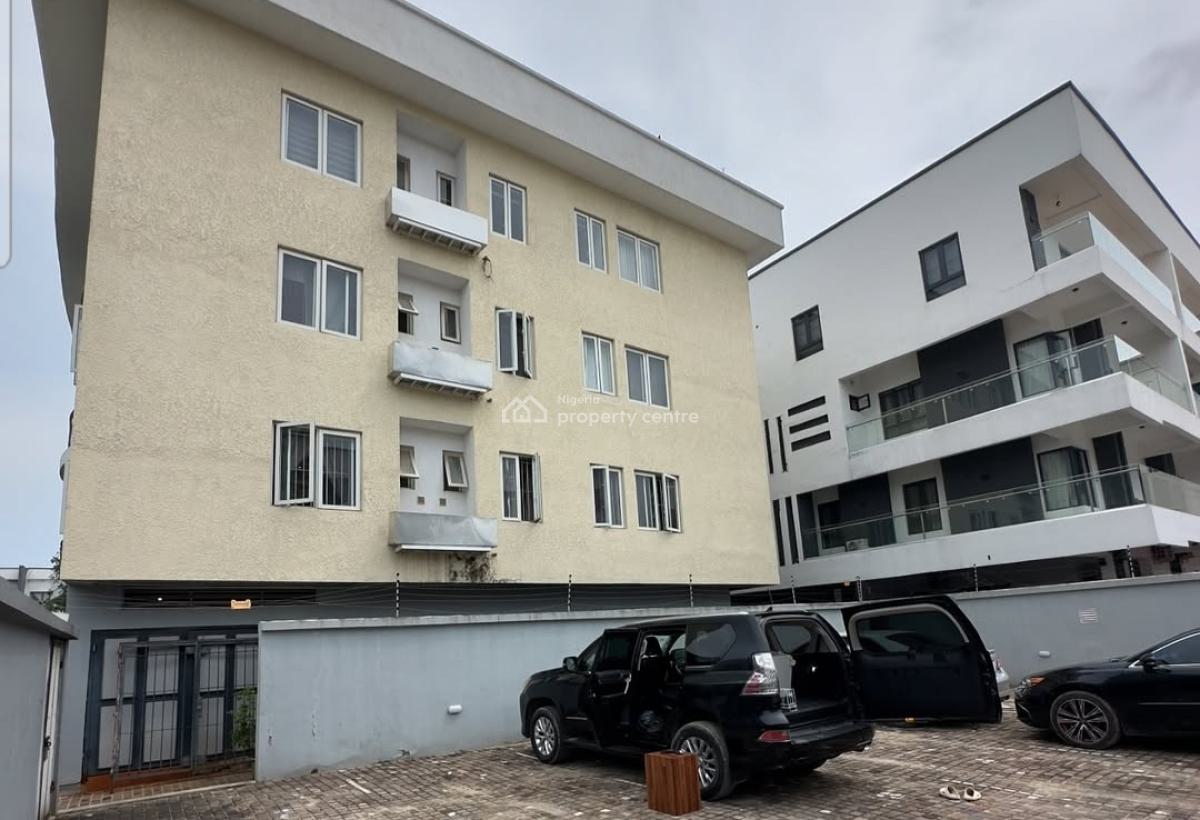 Serviced 3 Bedroom En-suite Flat with Fitted Kitchen, Cooker, Heat Extractor, Ikate Elegushi, Lekki, Lagos, Flat / Apartment for Rent