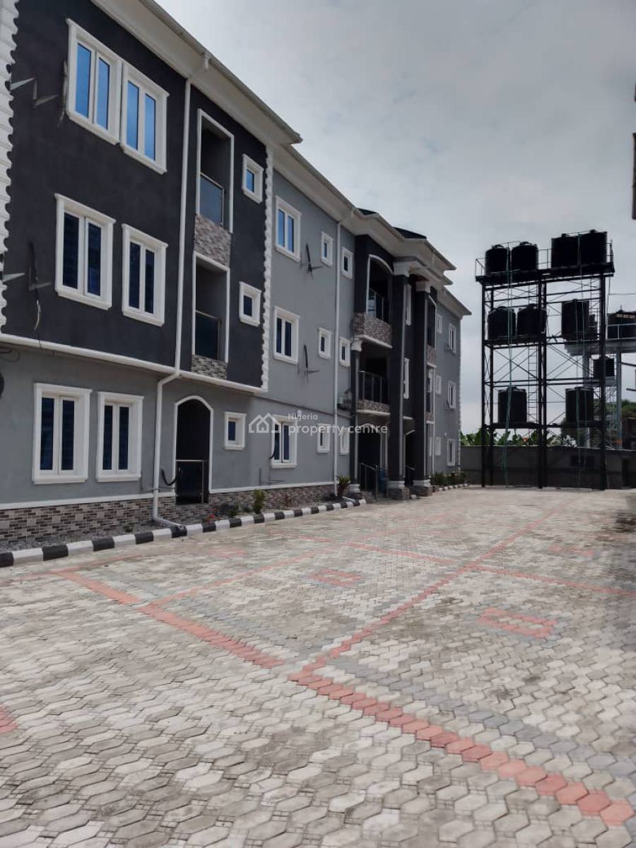 Massively New 3bedrooms Flat Upstairs, Greenwood Estate Opposite Corona School, Sangotedo, Ajah, Lagos, Flat / Apartment for Rent