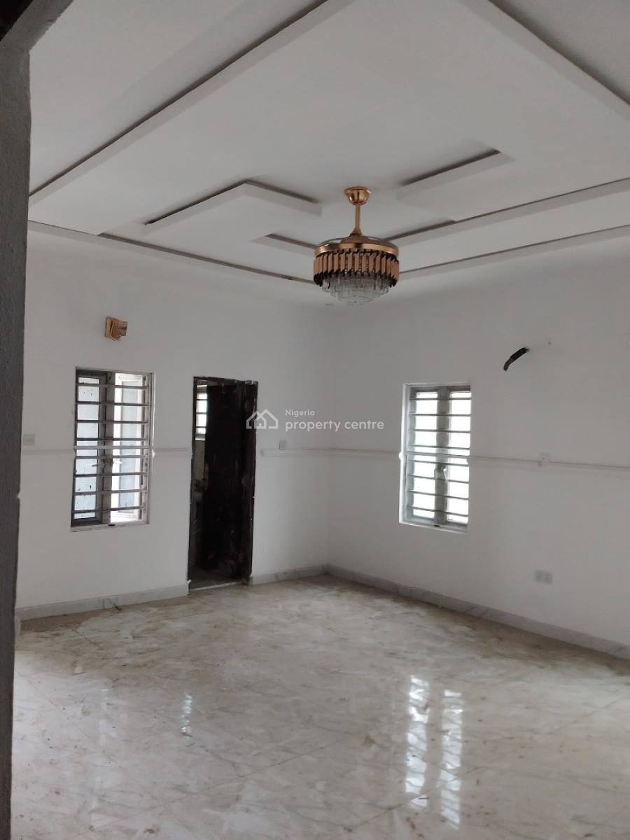 Massively New 3bedrooms Flat Upstairs, Greenwood Estate Opposite Corona School, Sangotedo, Ajah, Lagos, Flat / Apartment for Rent