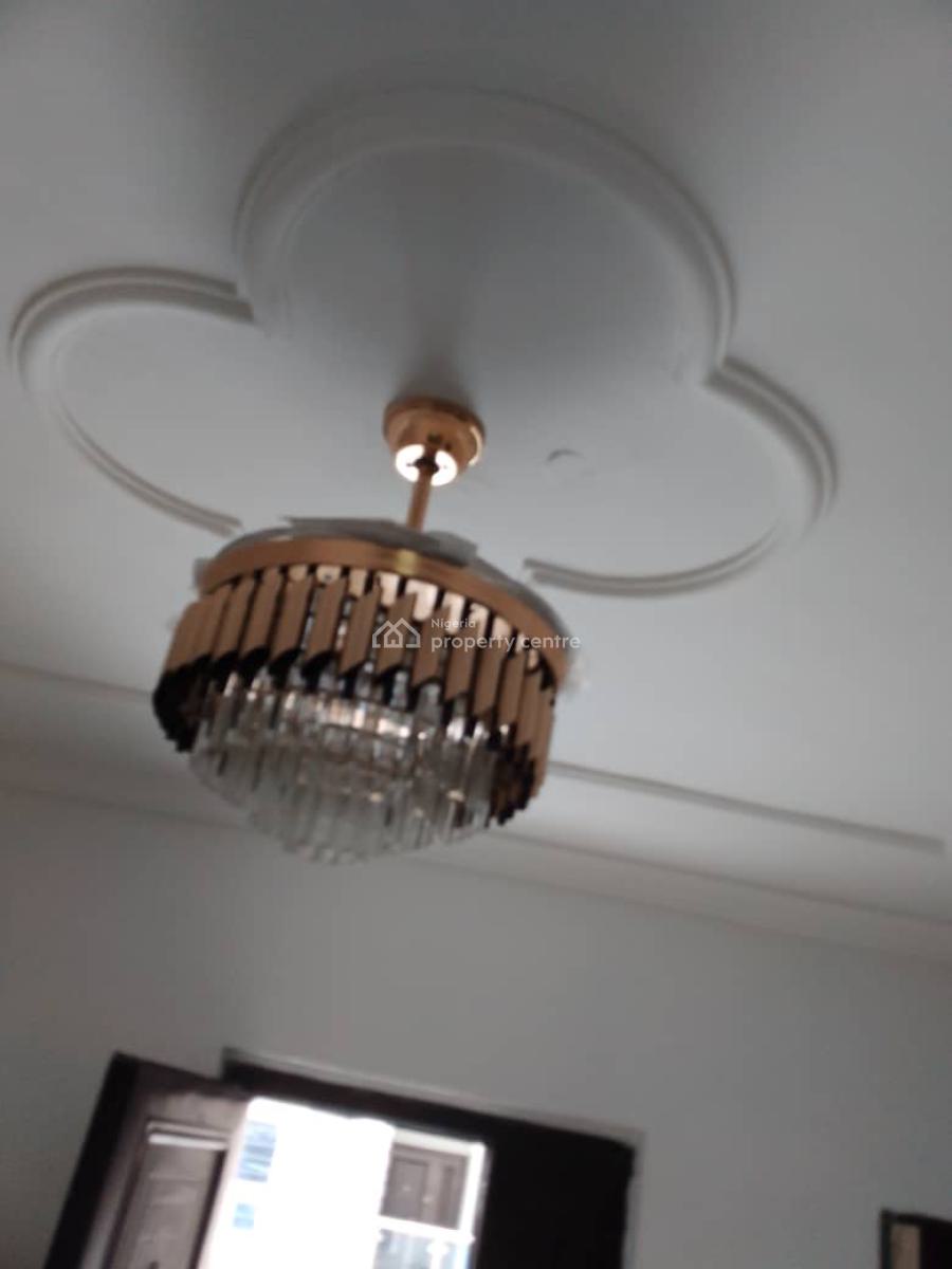 Massively New 3bedrooms Flat Upstairs, Greenwood Estate Opposite Corona School, Sangotedo, Ajah, Lagos, Flat / Apartment for Rent