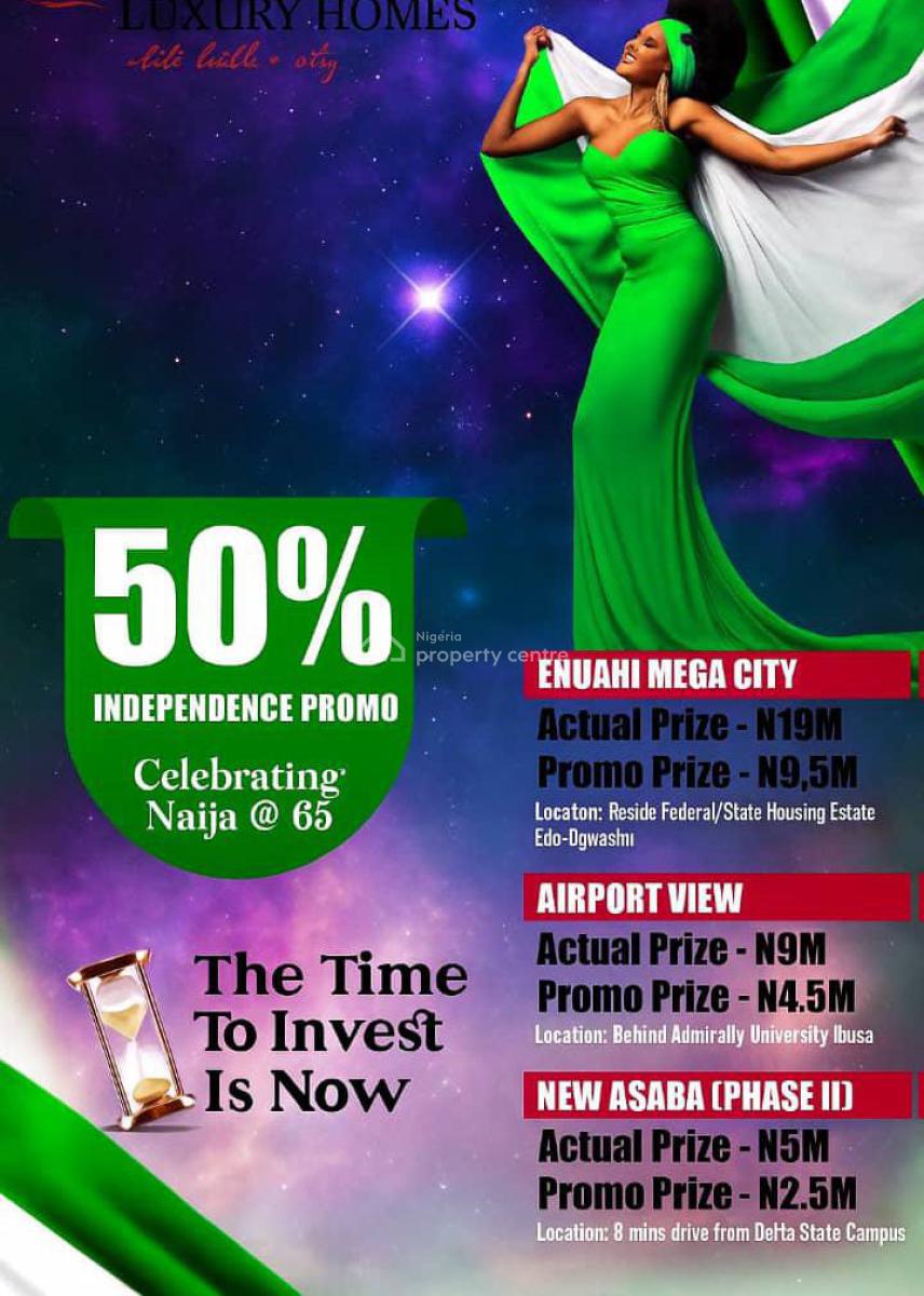 Mixed Use Land, Enu-ani Mega City Estate, Asaba, Delta, Mixed-use Land for Sale