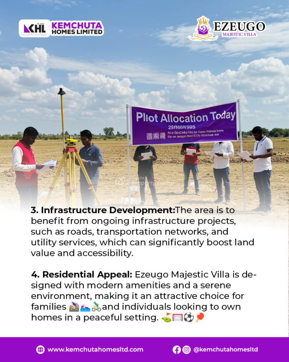 Your Dream Home Is Just an Inspection Away! Call for Discount, Very Close to Airport, Nteje Town, Awka, Anambra, Residential Land for Sale