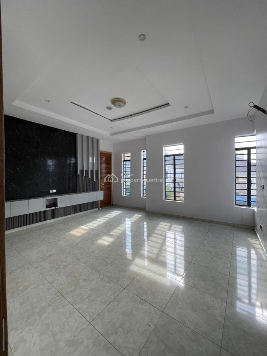 Beautiful 5 Bedroom Fully Detached Duplex with Bq in a Secured Estate, Chevron Toll Gate, Orchid Road, Lekki, Lagos, Detached Duplex for Sale