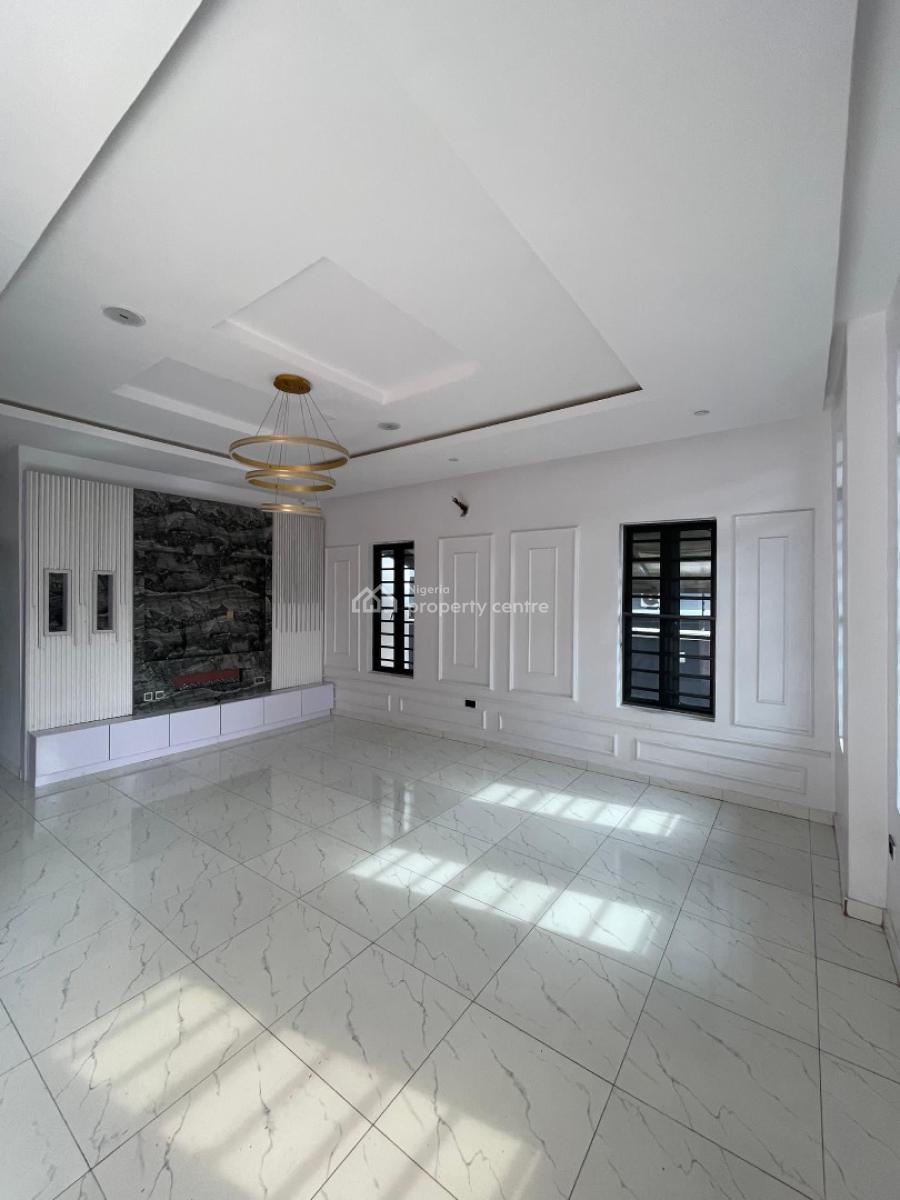 Exquisitely Designed 5 Bedroom Detached Duplex with Bq in Secure Estat, Chevron Toll Gate, Lekki, Lagos, Detached Duplex for Sale