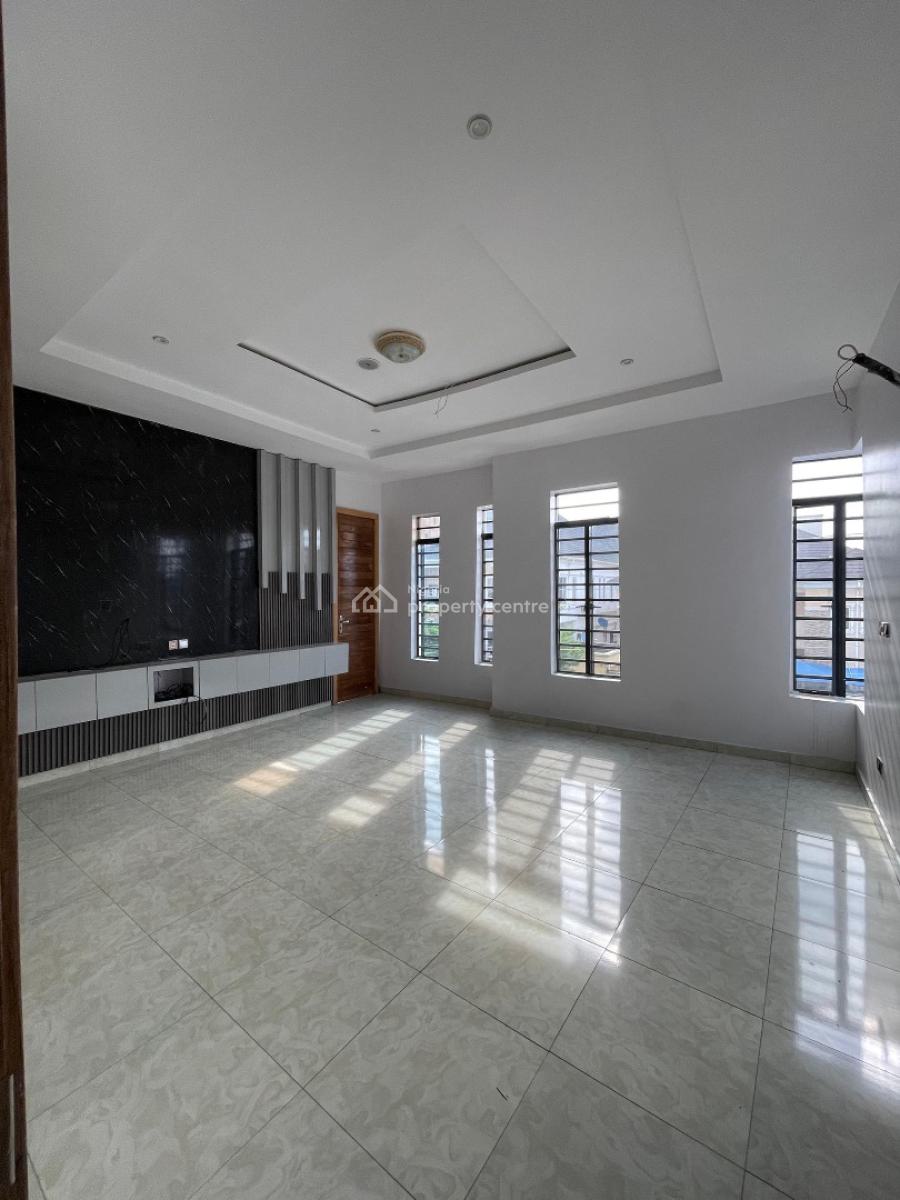 Exquisitely Designed 5 Bedroom Detached Duplex with Bq in Secure Estat, Chevron Toll Gate, Lekki, Lagos, Detached Duplex for Sale