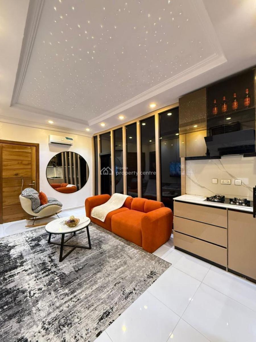 Beautiful 1bed Apartment with a Bathtub &tastefuly Furnished, Osapa London ,lekki ,lagos ,nigeria, Osapa, Lekki, Lagos, Mini Flat (room and Parlour) Short Let