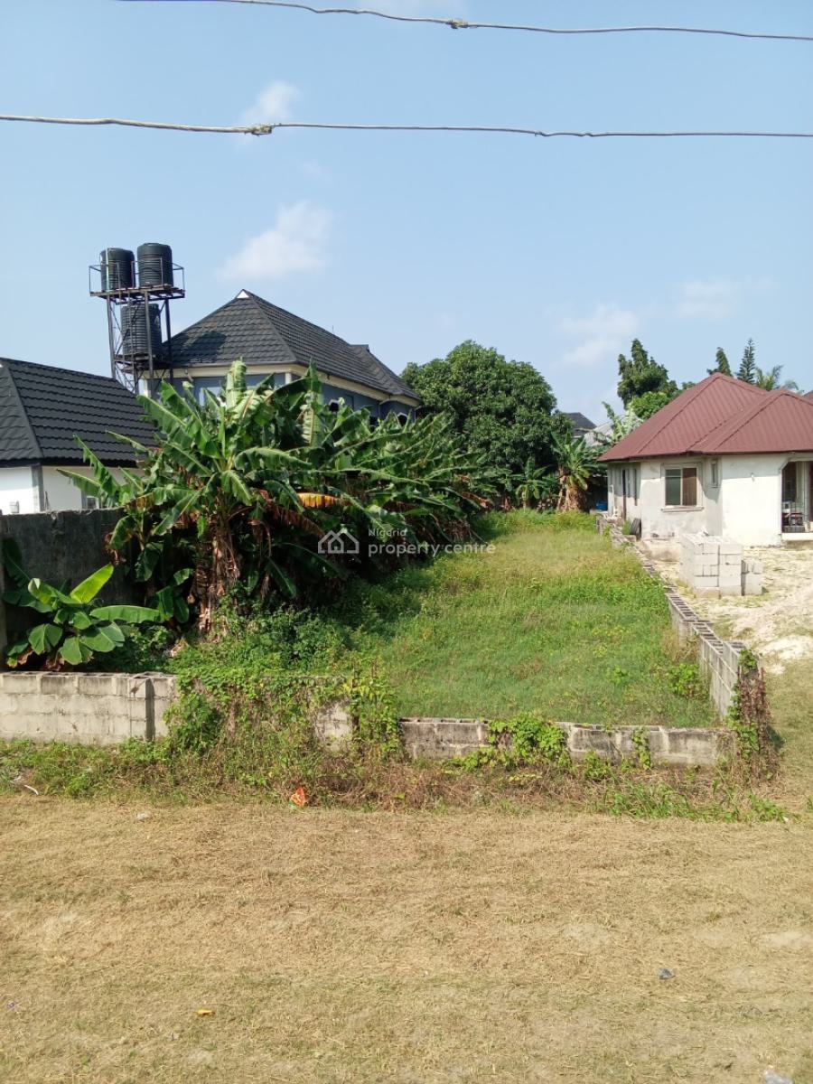 Very Sweet Half Plot, Oakwood Gardens Estate, Abijo, Lekki, Lagos, Residential Land for Sale