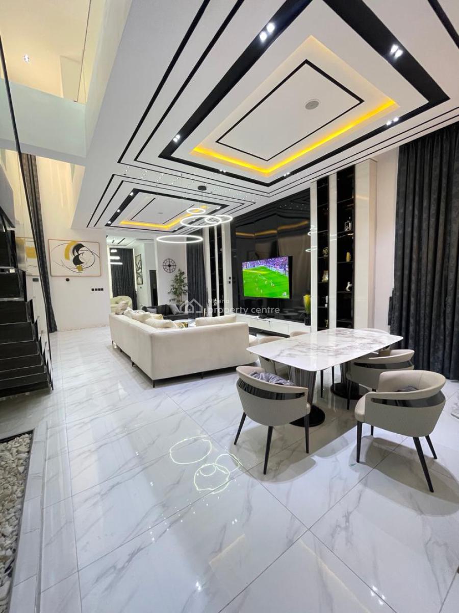 Newly 5brm Fully Detached & Furnished Duplex with Bq and Swim Pool, Orchid Road Lekki, Lekki, Lagos, Detached Duplex for Sale