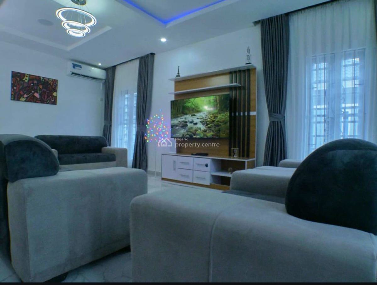 Fully Furnished 3 Bedroom Apartment, Close to Rccg Redemption Camp, Mowe Ofada, Ogun, Detached Bungalow Short Let
