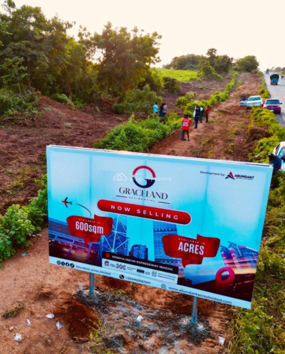 Grace Land, Directly Facing Moniya Expressway, Ibadan, Oyo, Residential Land for Sale