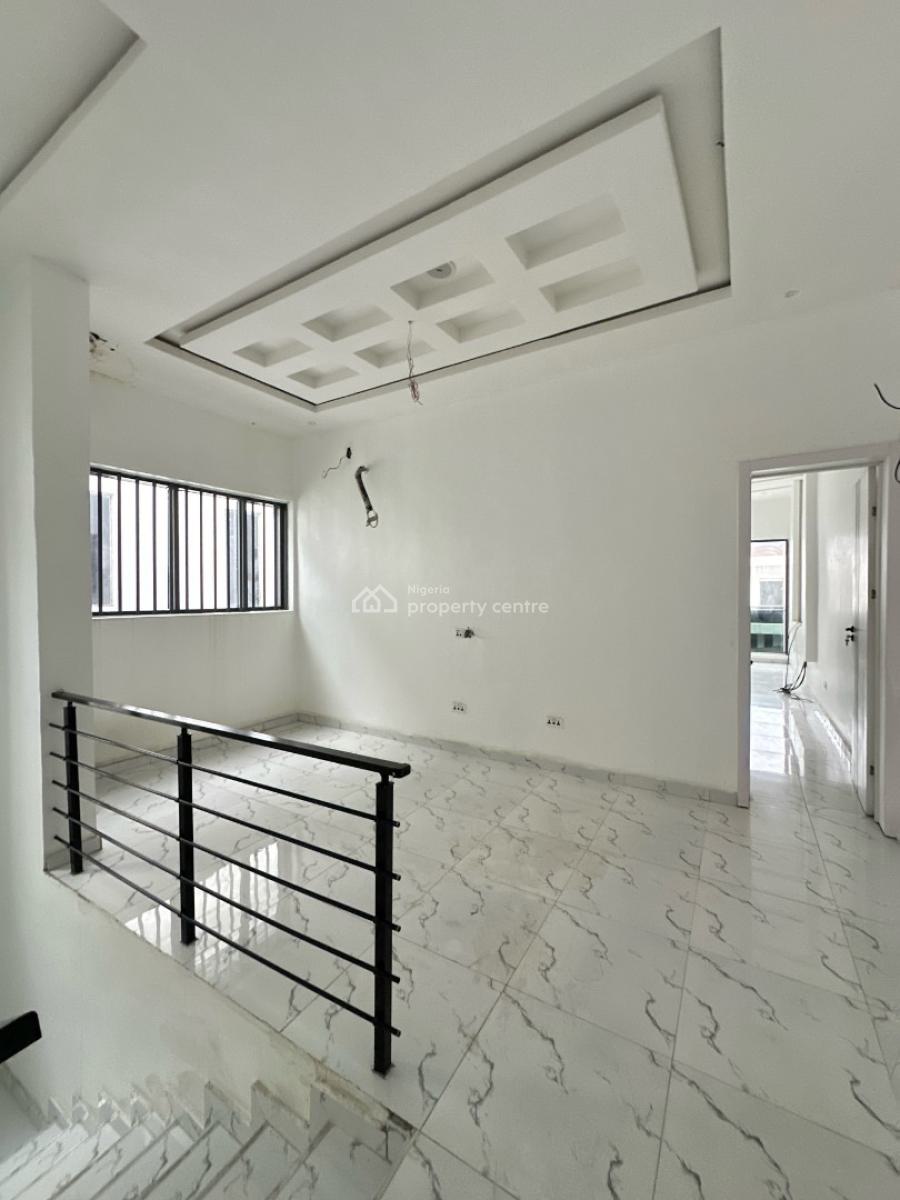 3bedrooms Semi Detached Duplex with Bq, Chevron, Lekki, Lagos, Semi-detached Duplex for Rent