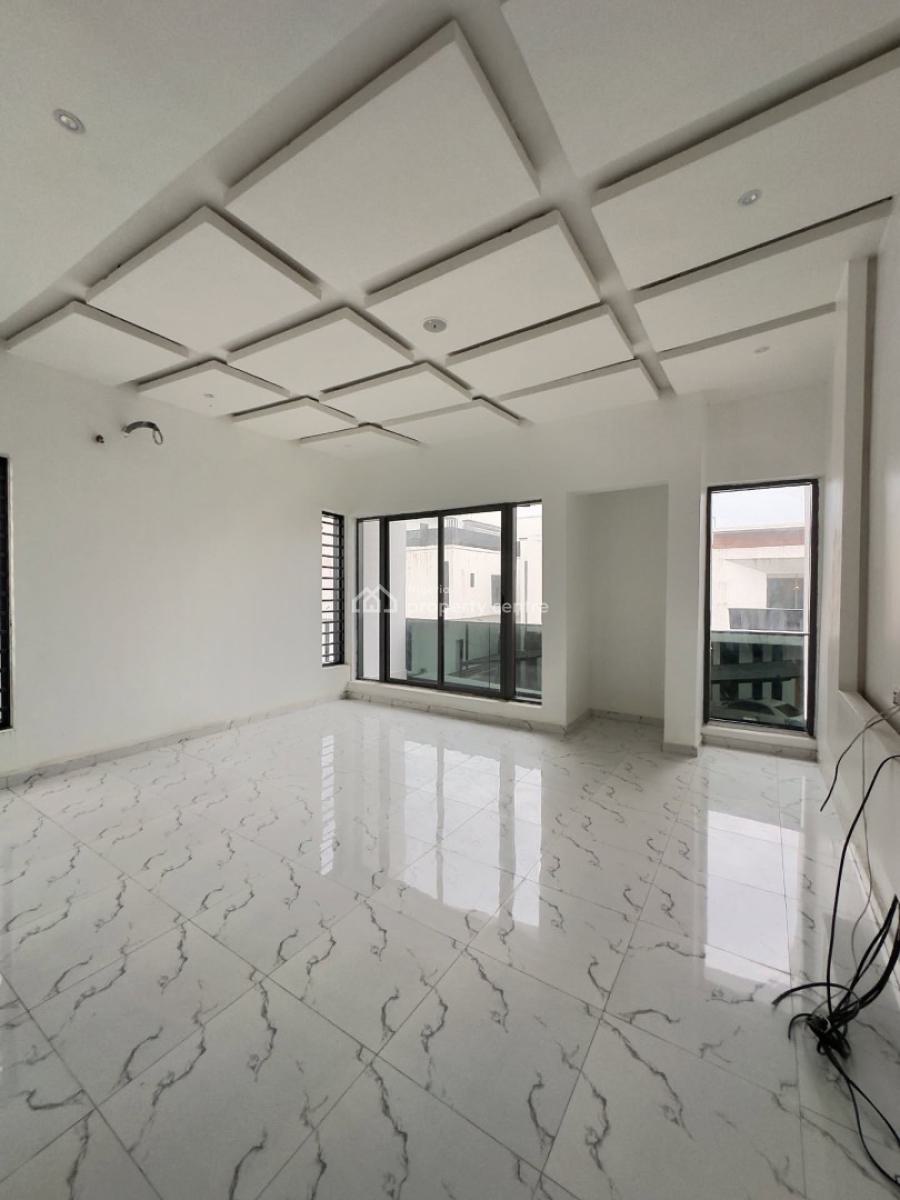 3bedrooms Semi Detached Duplex with Bq, Chevron, Lekki, Lagos, Semi-detached Duplex for Rent