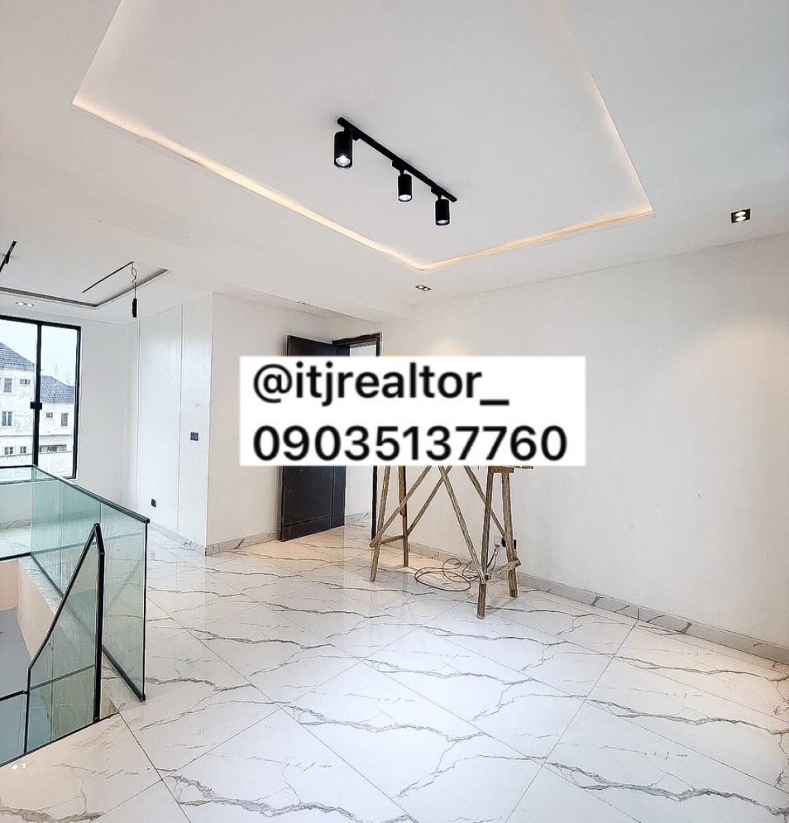 Modern 5 Bedroom Detached Duplex with Swimming Pool and Cinema, Chevron, Lekki, Lagos, Detached Duplex for Sale