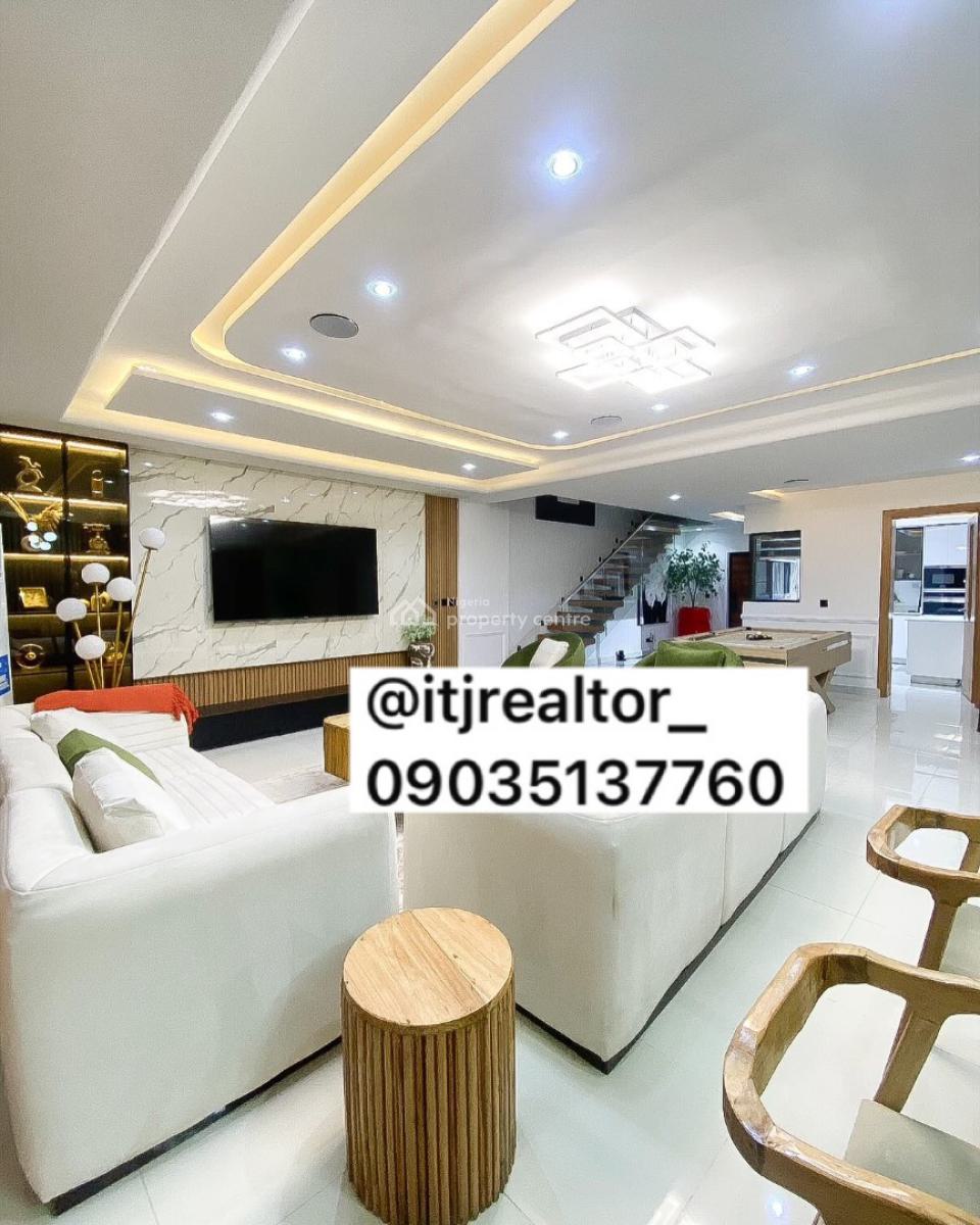 Stunning 3 Bedroom Maisonette with Bq, Lekki Phase 1, Lekki Phase 1, Lekki, Lagos, Detached Duplex for Sale