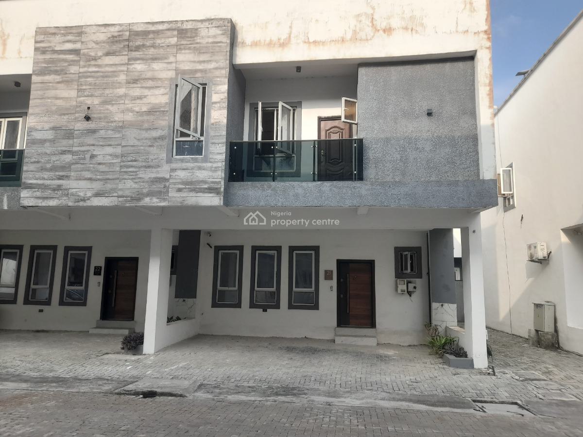 3 Bedroom Terrace Duplex a Private Home with Access to a Pool and Gym, Citadel Views Estate Mins to Lufasi Nature Park and Sangotedo Market, Sangotedo, Ajah, Lagos, Terraced Duplex for Sale