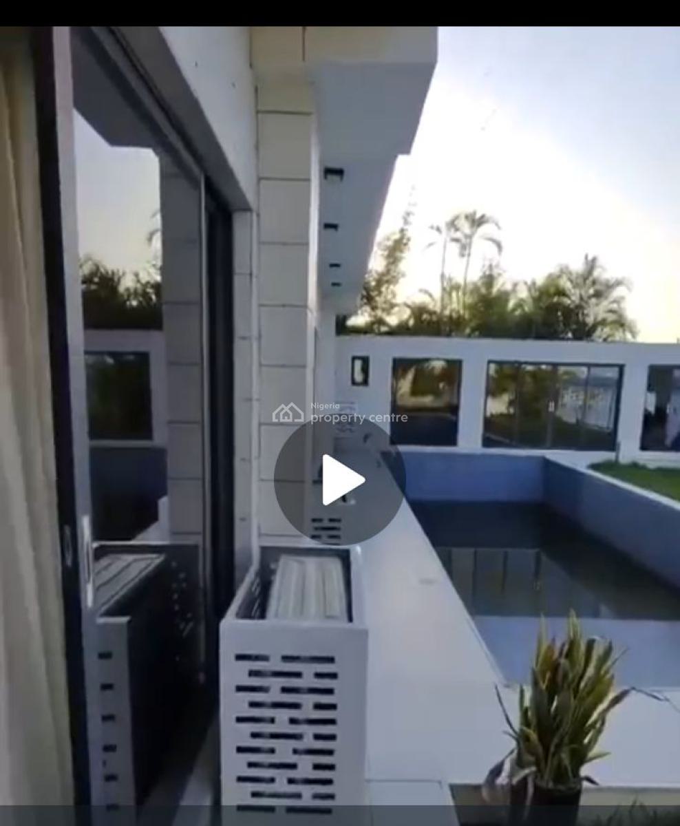 Luxury Waterfront 5 Bedrooms Fully Detached House with Bq, Banana Island, Ikoyi, Lagos, Detached Duplex for Sale