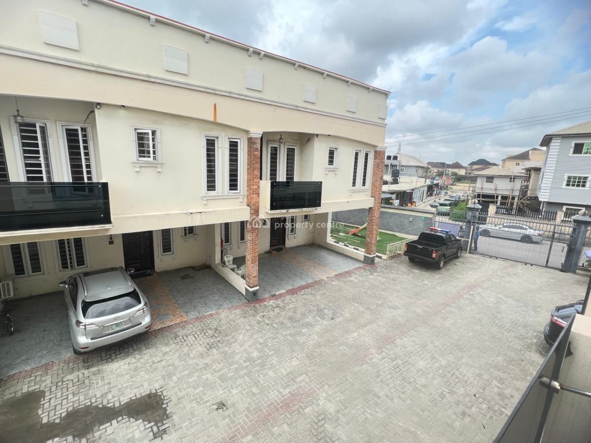 a Corner Piece Spacious 4 Bedroom Terrace Duplex, Sangotedo, Ajah, Lagos, Terraced Duplex for Sale