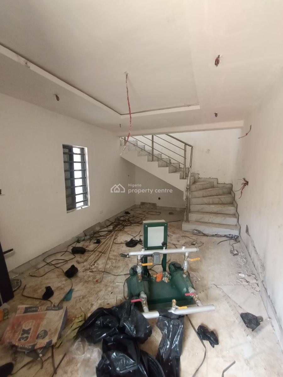 Newly Built Serviced 4 Bedroom Terrace Duplex with Bq, Off Coker Road, Ilupeju, Lagos, Terraced Duplex for Rent