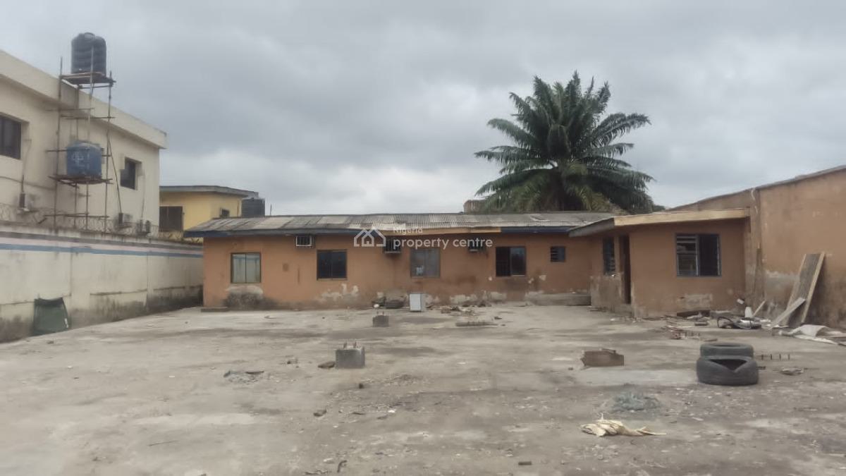 800sqm of Land with Setback with 4 Bedroom Bq, Off Hakeem Balogun Street, Agidingbi, Ikeja, Lagos, Restaurant / Bar for Rent