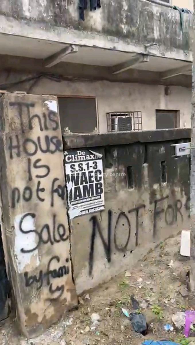 a Storey Building Located at Okesuna Street, Okesuna Street, Empire Yaba, Surulere, Lagos, Block of Flats for Sale