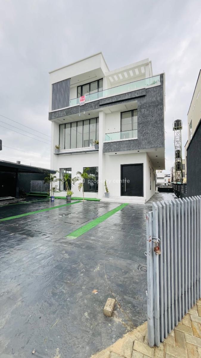 Luxuriously Built 5 Bedroom Detached Duplex with Bq and Swimming Pool, Osapa London, Osapa, Lekki, Lagos, Detached Duplex for Sale