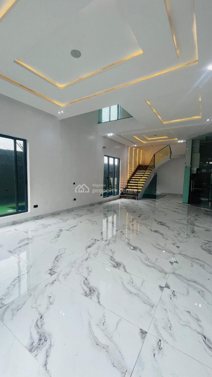 Luxuriously Built 5 Bedroom Detached Duplex with Bq and Swimming Pool, Osapa London, Osapa, Lekki, Lagos, Detached Duplex for Sale