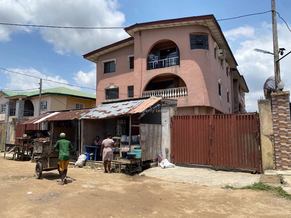Well Maintained Block of 9 Flats with 2 Shops, Isheri Oshun, Via Jakande Gate, Isolo, Lagos, Block of Flats for Sale