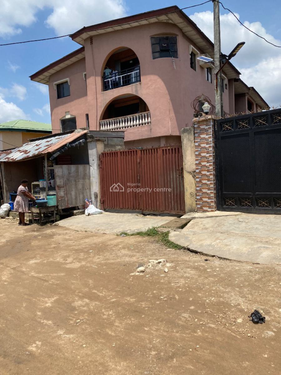 Well Maintained Block of 9 Flats with 2 Shops, Isheri Oshun, Via Jakande Gate, Isolo, Lagos, Block of Flats for Sale
