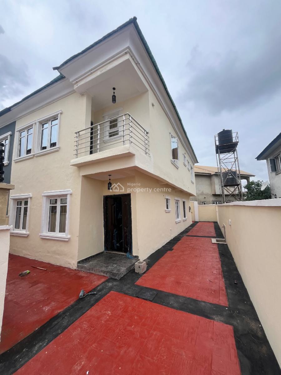 Newly Built 4 Bedroom Duplex in a Serene and Secured Estate in Magboro, Serene and Secured Estate in Magboro Area Close to Aluasa Ikeja, Magboro, Ogun, Detached Duplex for Sale