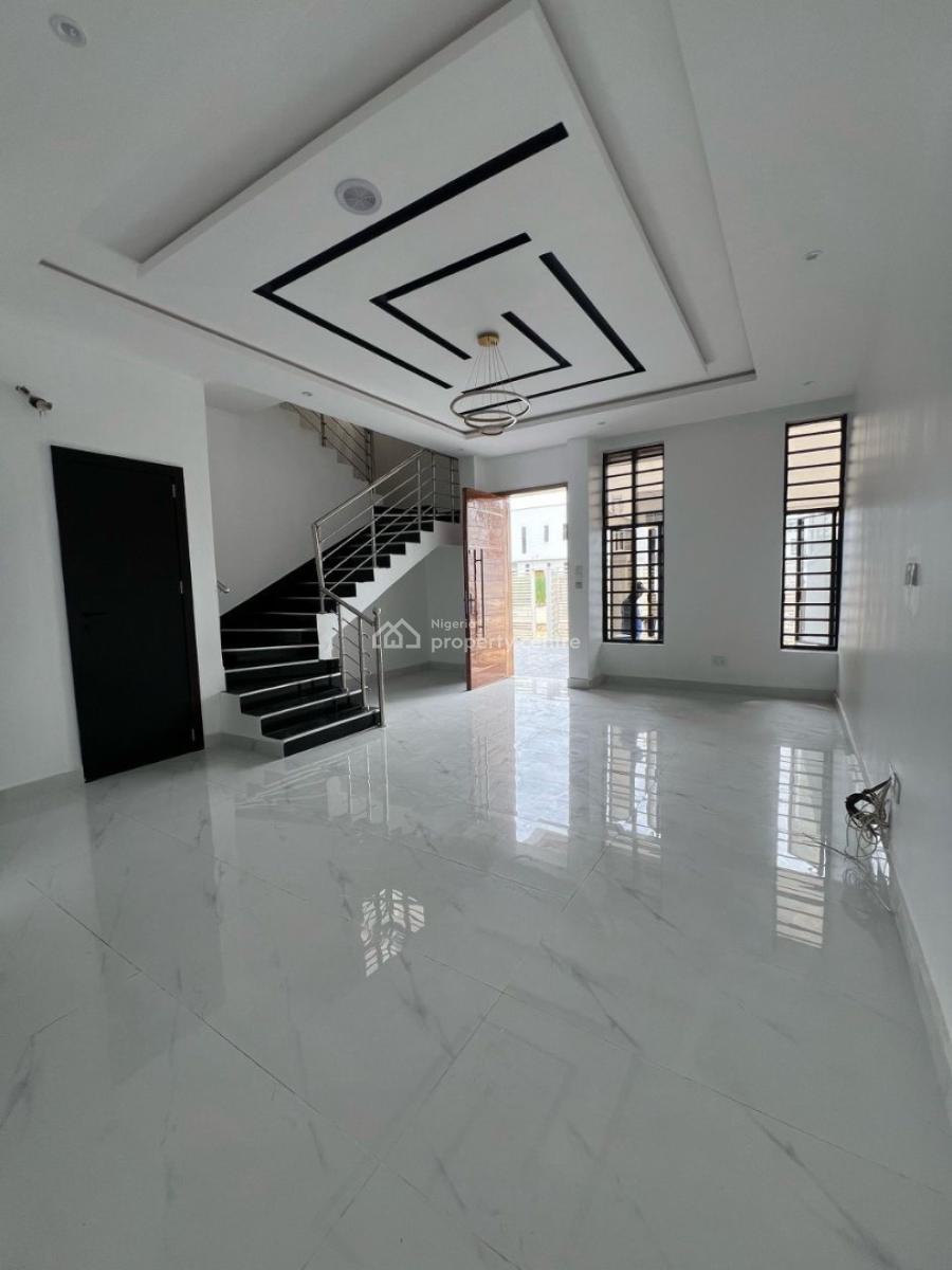 Newly Built 4 Bedroom Semi Detached Duplex with Bq, Chevron, Lekki, Lagos, Semi-detached Duplex for Rent