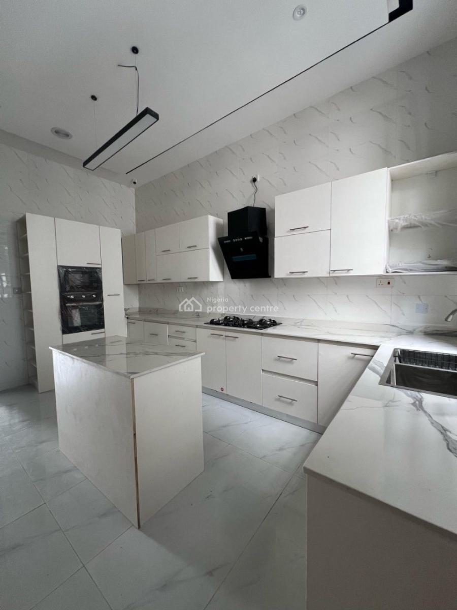 Newly Built 4 Bedroom Semi Detached Duplex with Bq, Chevron, Lekki, Lagos, Semi-detached Duplex for Rent