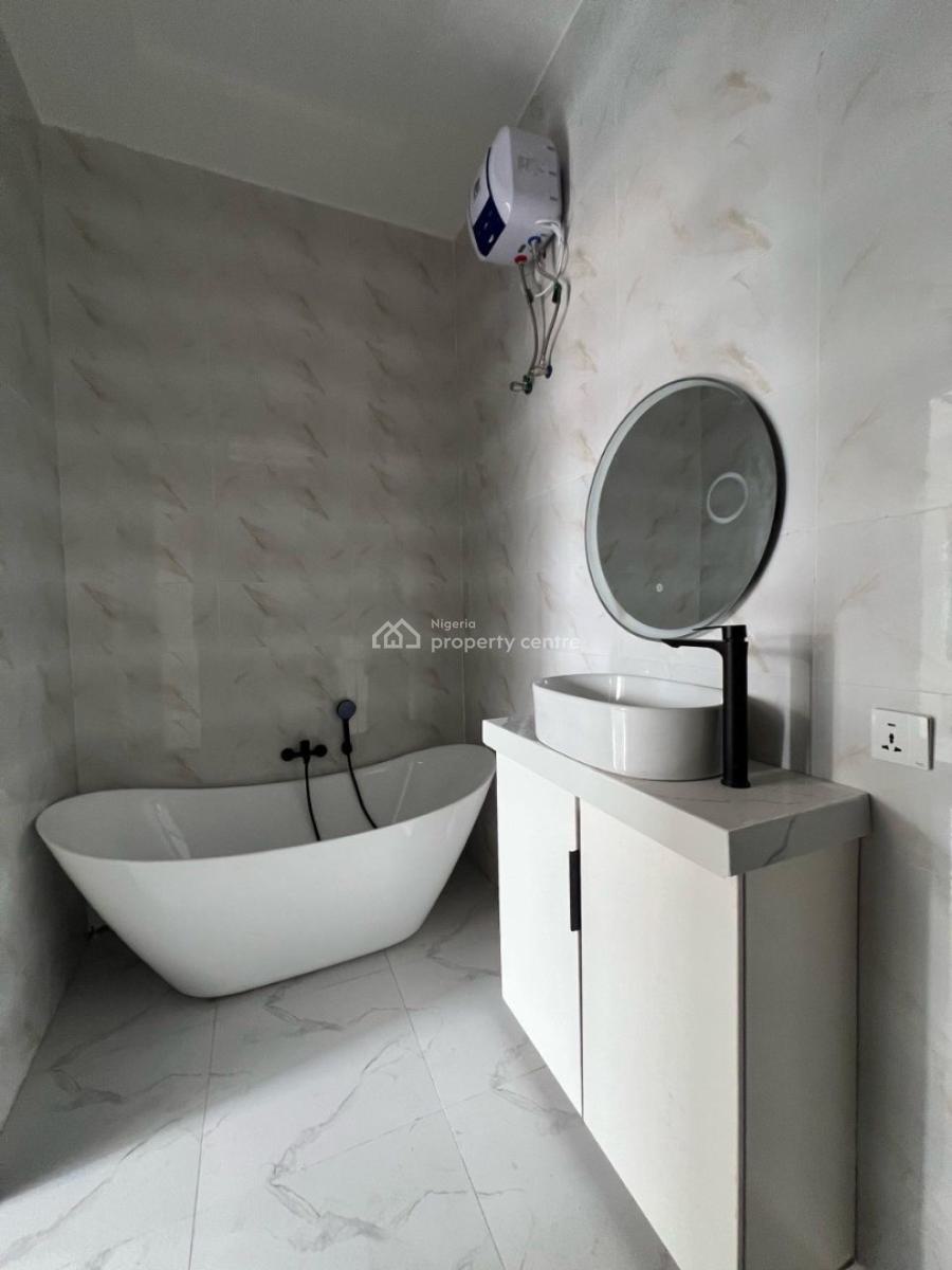 Newly Built 4 Bedroom Semi Detached Duplex with Bq, Chevron, Lekki, Lagos, Semi-detached Duplex for Rent