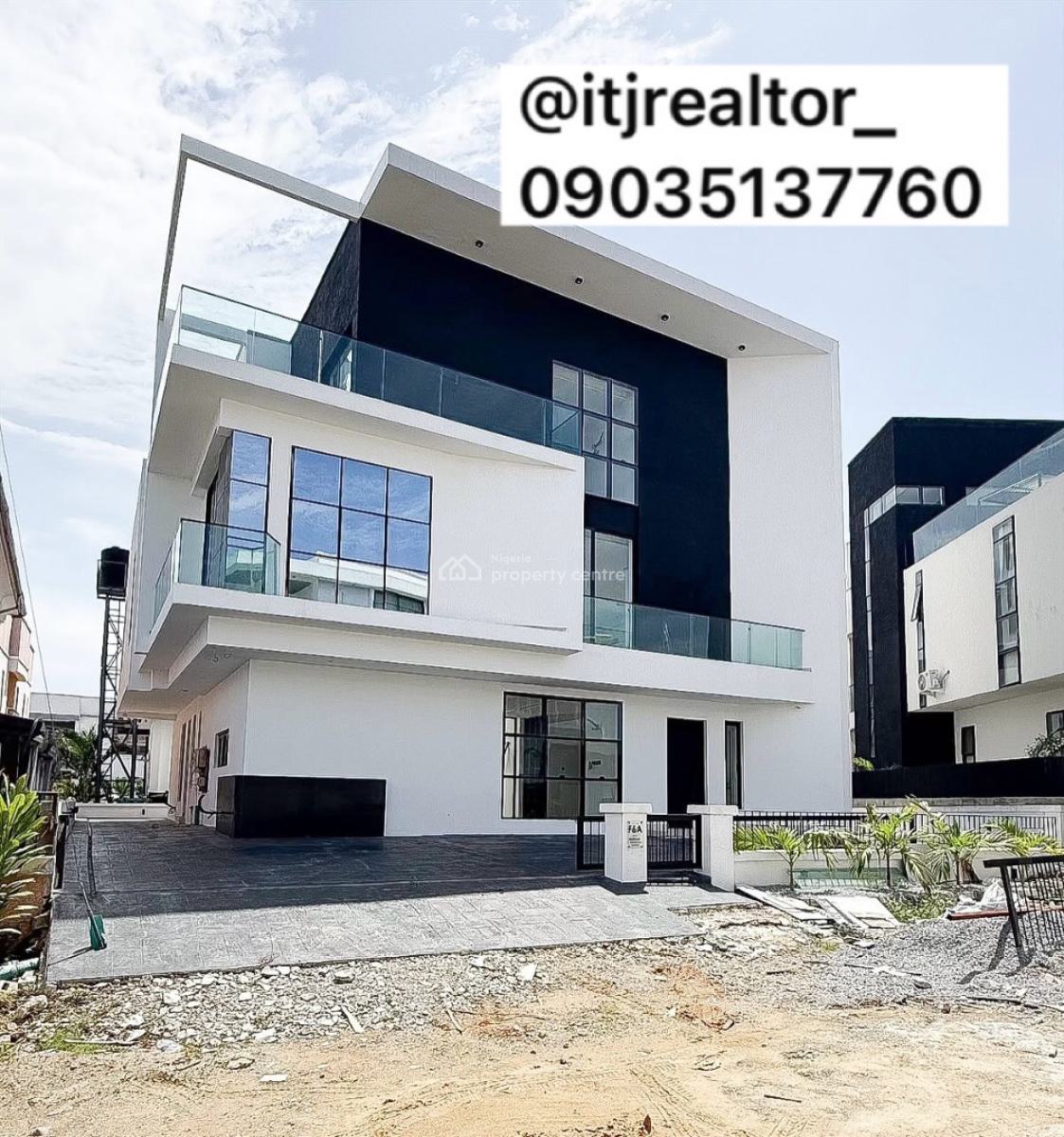 Modern 5 Bedroom Detached Duplex with Swimming Pool and Bq, Orchid, Lekki, Lagos, Detached Duplex for Sale