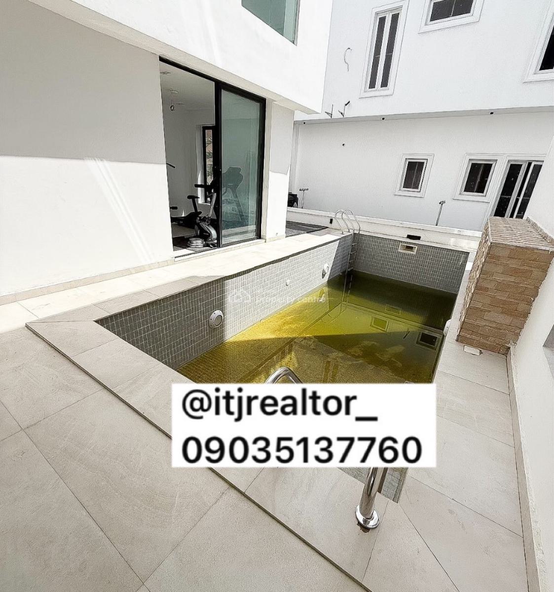 Modern 5 Bedroom Detached Duplex with Swimming Pool and Bq, Orchid, Lekki, Lagos, Detached Duplex for Sale