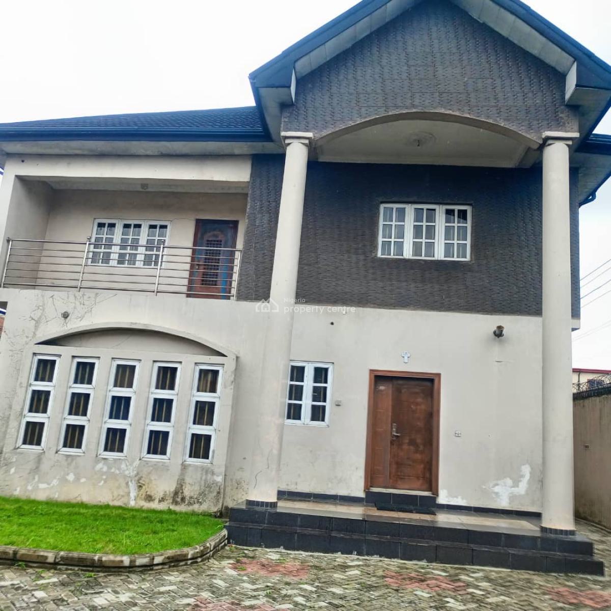 Executive 4 Bedroom Detached Duplex with a Bq, Hill View / Cocaine Estate, Rumuogba, Port Harcourt, Rivers, Detached Duplex for Rent