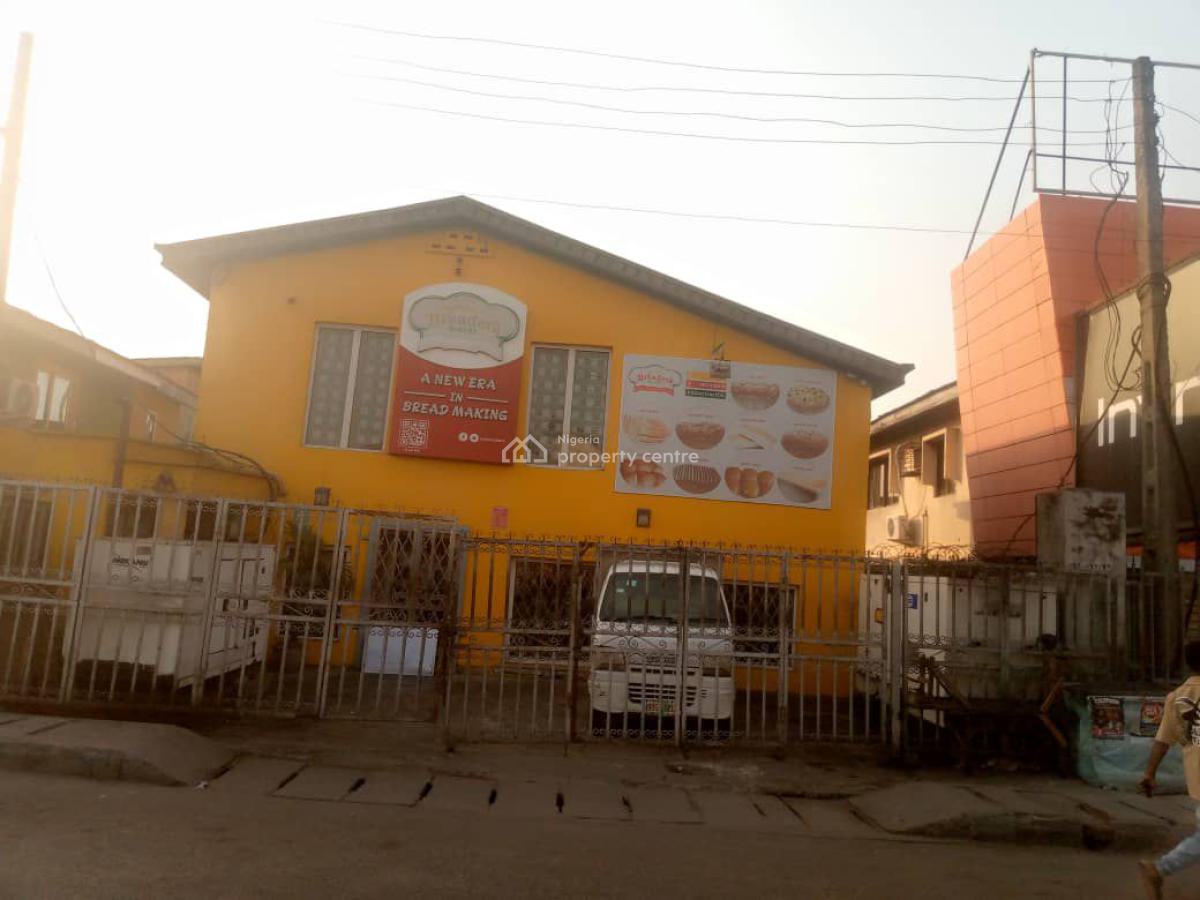 a Storey Building with Bq on a 500sqm Land, Adeniran Ogunsanya, Surulere, Lagos, Commercial Property for Sale